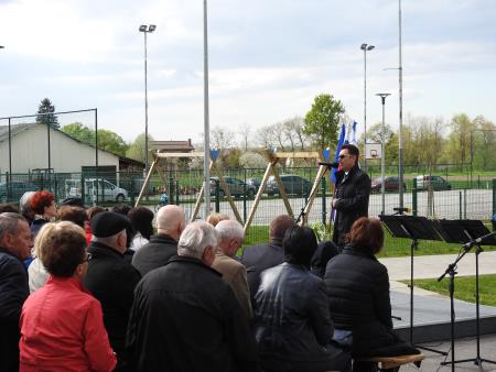 Slovesnost ob pričetku delovanja zdravnika Davorina Kolarića, dr.med., spec. družinske medicine na Razkrižju 28